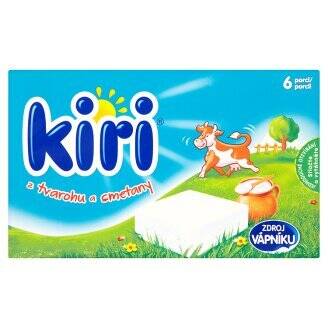 Ratio Kiri z tvarohu a smetany 100g, vybrané druhy nabídka