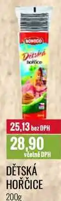 Ratio Dětská hořčice 200g nabídka