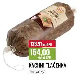 Kachní tlačenka cena za 1kg