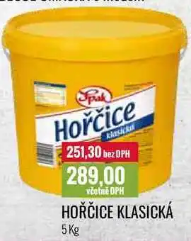 Ratio Hořčice klasická 5 kg nabídka