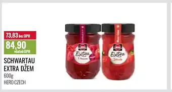 Ratio SCHWARTAU EXTRA DŽEM 600g nabídka