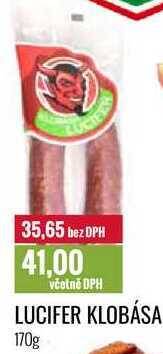 Ratio Lucifer klobása 170g nabídka