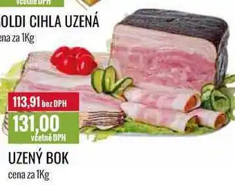 Ratio Uzený bok cena za 1kg nabídka