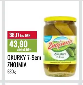 Ratio OKURKY 7-9cm ZNOJMIA 680g nabídka