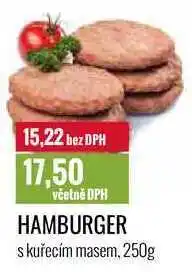 Ratio Hamburger s kuřecím masem, 250g nabídka