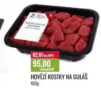 Ratio Hovězí kostky na guláš 400g nabídka