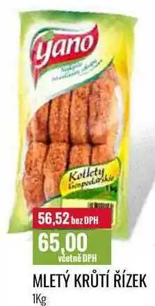 Ratio Mletý krůtí řízek 1kg nabídka