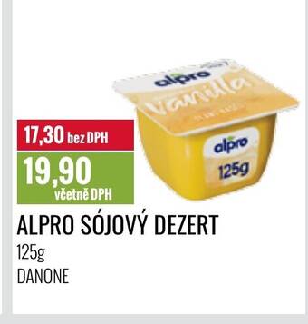 Ratio ALPRO SÓJOVÝ DEZERT 125 g nabídka