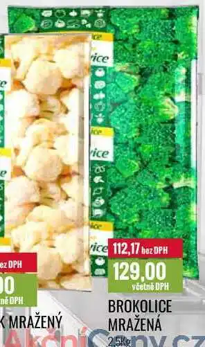 Ratio Brokolice mražená 2,5kg nabídka