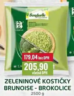 Ratio Zeleninové kostičky brunoise - brokolice 2500 g nabídka