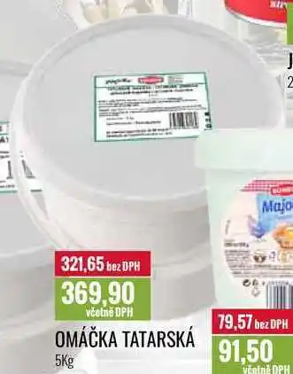 Ratio Omáčka tatarská 5kg nabídka