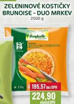 Ratio Zeleninové kostičky brunoise duo mrkev 2500 g nabídka