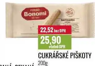 Ratio Cukrářské piškoty 200g nabídka