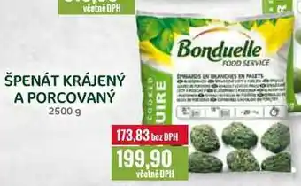 Ratio Špenát krájený a porcovaný 2500 g nabídka