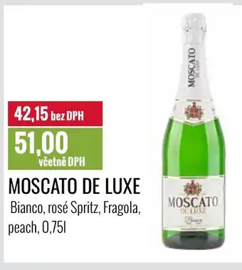 Ratio MOSCATO DE LUXE nabídka