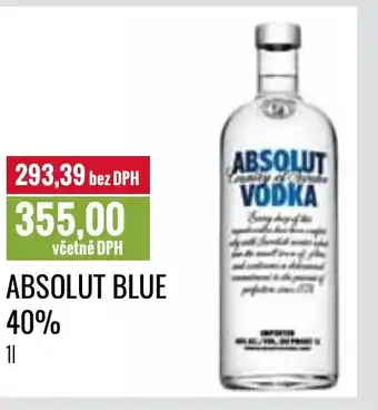 ABSOLUT BLUE 40% 1 l.