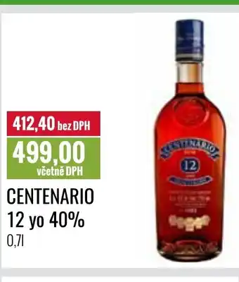 CENTENARIO 12 yo 40%