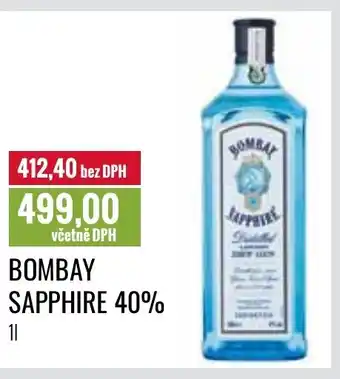 Ratio BOMBAY SAPPHIRE 40% nabídka