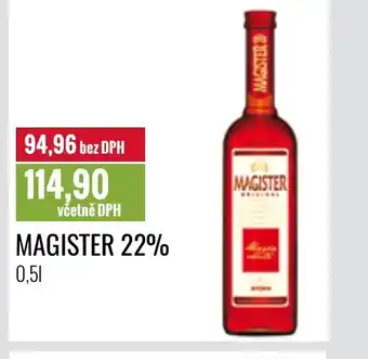 Ratio MAGISTER 22% 0,5 l. nabídka