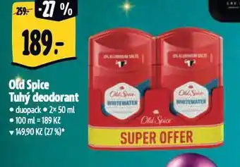 Old spice tuhý deodorant