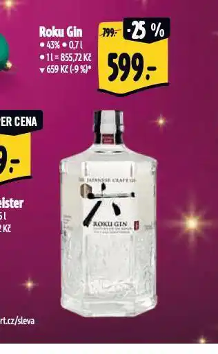 Albert Roku gin nabídka