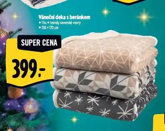 Albert Vánoční deka s beránkem nabídka