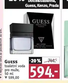 Rossmann Guess toaletní voda nabídka