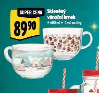 Albert Skleněný vánoční hrnek nabídka
