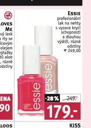 Rossmann Essie lak na nehty nabídka