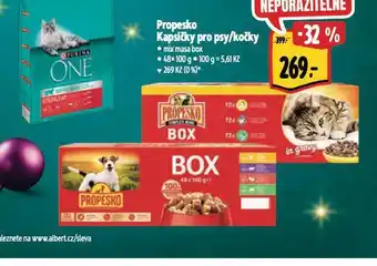 Albert Propesko kapsičky pro psy nabídka