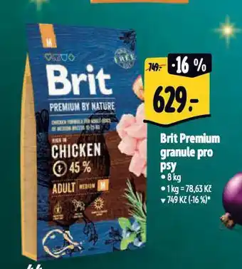 Albert Brit premium granule pro psy nabídka