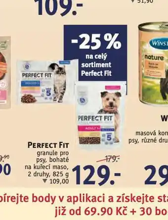 Rossmann Perfect fit granule pro psy nabídka
