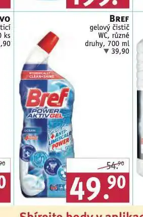 Rossmann Bref gelový čistič wc nabídka