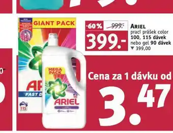 Rossmann Ariel prací prostředek nabídka