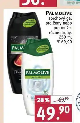 Rossmann Palmolive sprchový gel nabídka