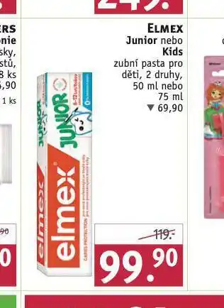 Rossmann Elmex zubní pasta nabídka