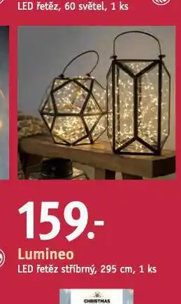 Rossmann Led řetěz stříbrný nabídka