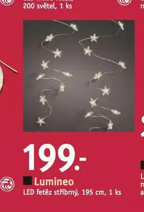 Rossmann Led řetěz stříbrný nabídka