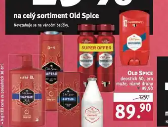 Rossmann Old spice deostick nabídka
