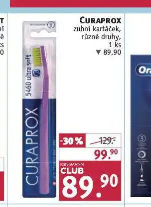 Rossmann Curaprox zubní kartáček nabídka
