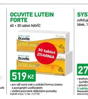 Ocuvite lutein forte