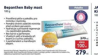 Benu Bepanthen baby mast nabídka