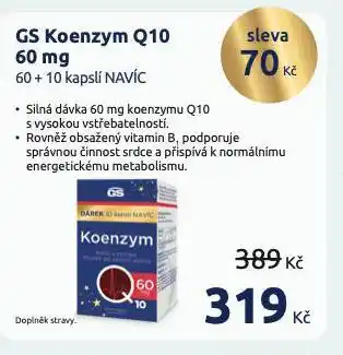 Benu Gs koenzym q10 nabídka