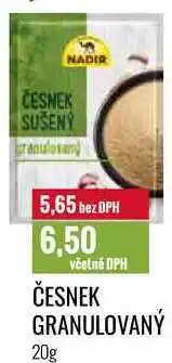 Ratio Česnek granulovaný 20g nabídka