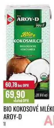 Ratio Bio kokosové mlékc aroy-d 1l nabídka