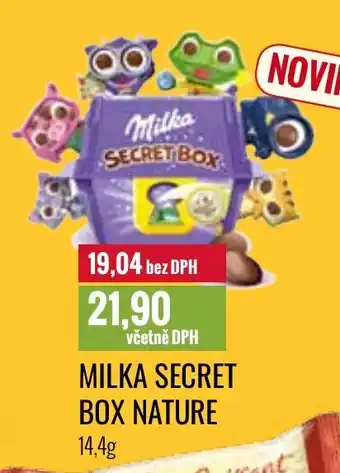 Ratio MILKA SECRET BOX NATURE 14,4g nabídka