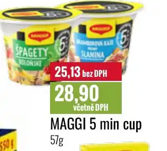 Ratio MAGGI 5 min cup 57g nabídka