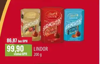 Ratio LINDOR 200 g nabídka
