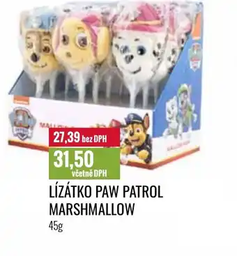 Ratio LÍZÁTKO PAW PATROL MARSHMALLOW nabídka
