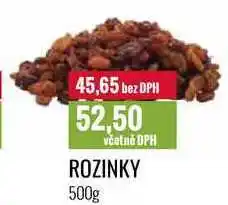 Ratio Rozinky 500g nabídka